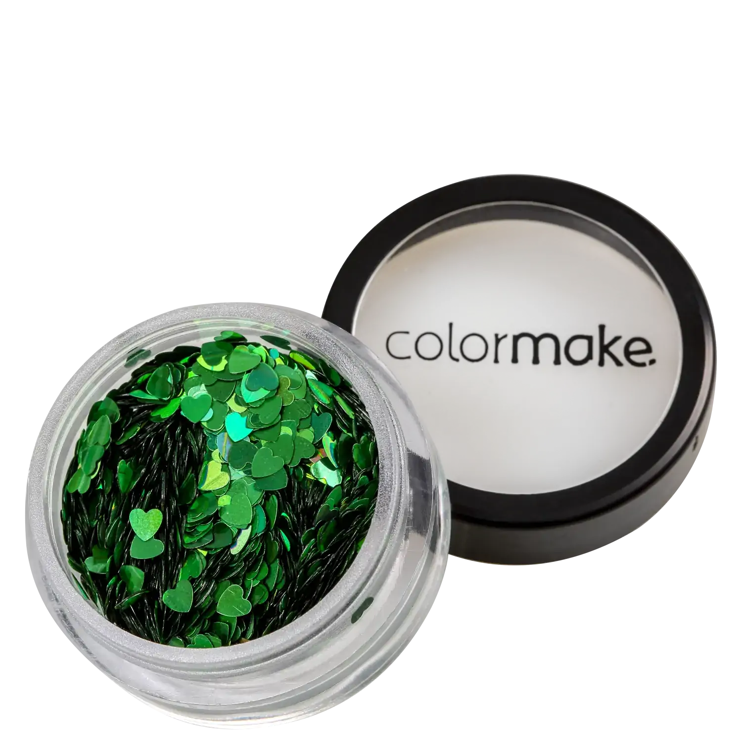 Gliter Sh 2g Coracao Verde 2924 Color Make