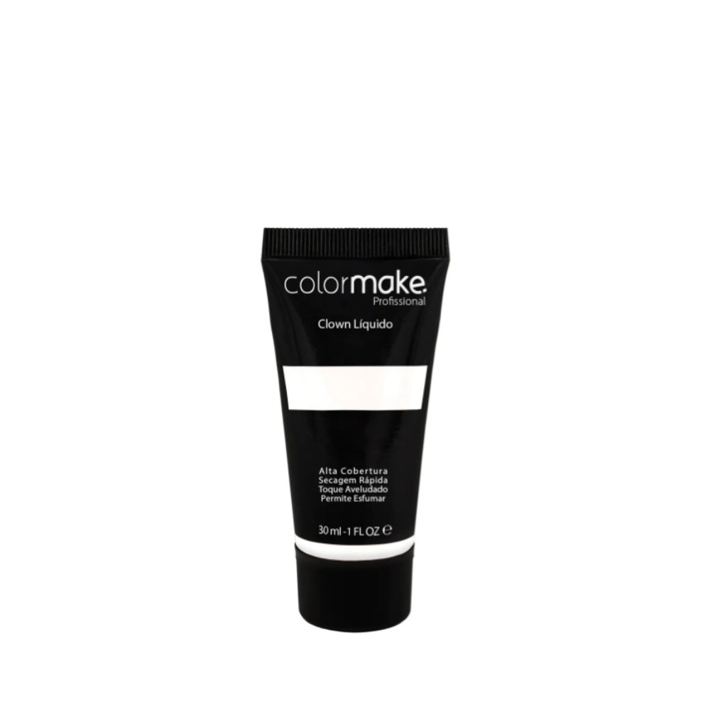 Clown Liquido Colormake Branco 30ml
