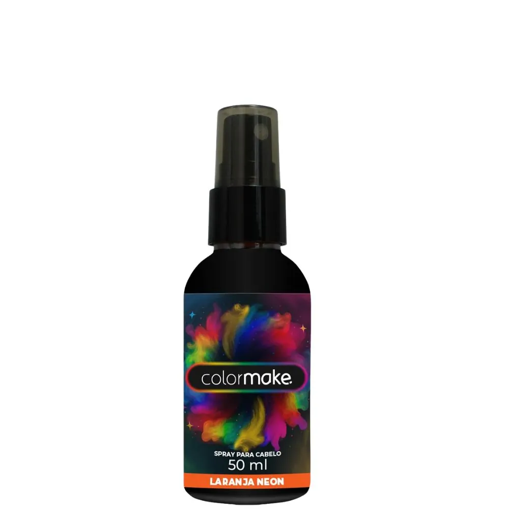 Maquiagem Capilar Colormake Laranja Neon 50ml