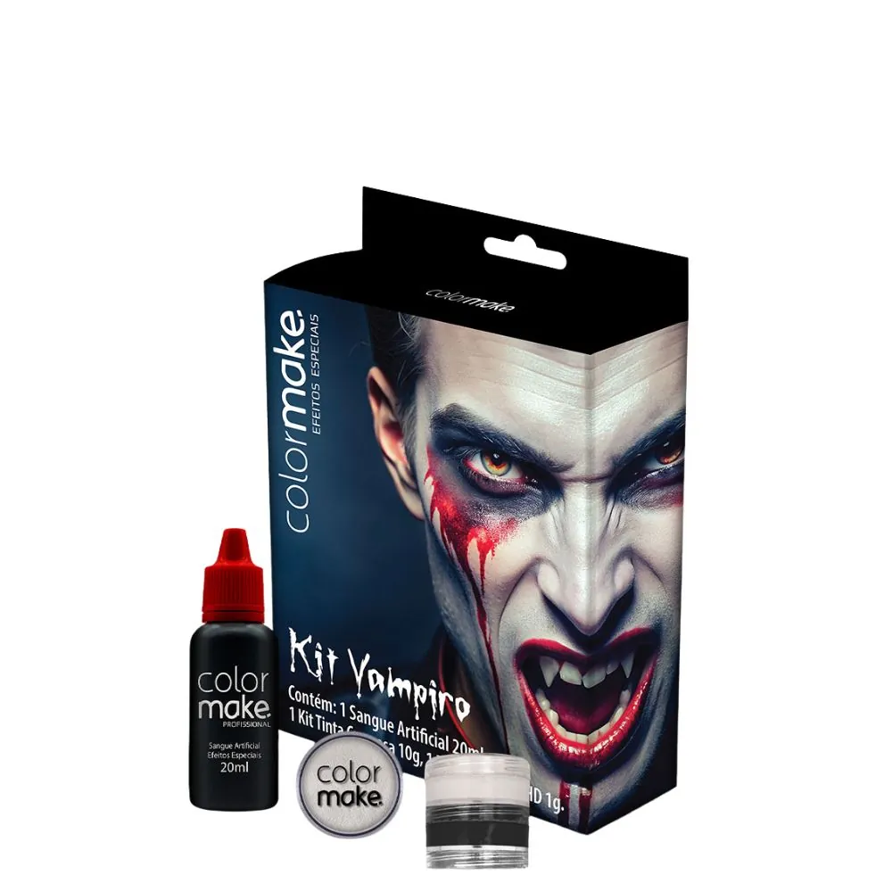 Kit Maquiagem Color Make Vampiro 1un