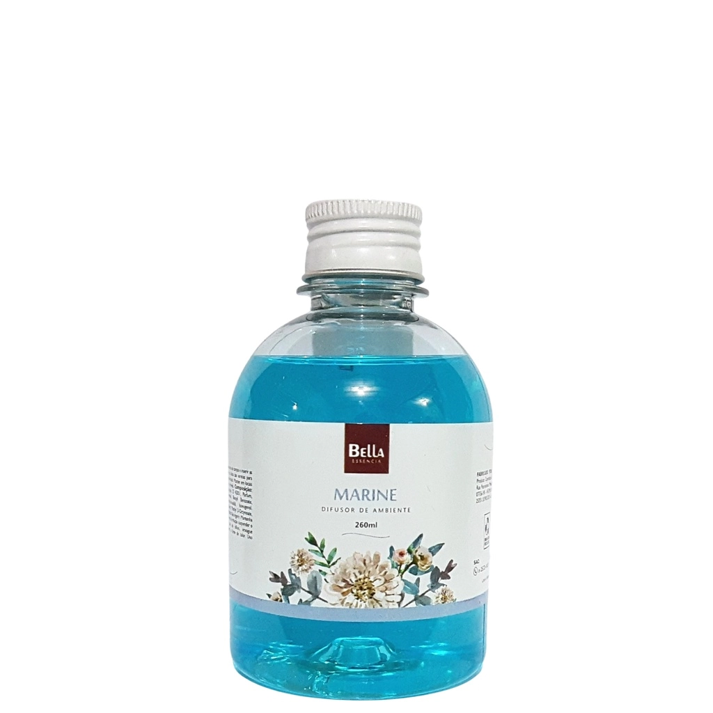 Difusor Bella Essencia Marine 260ml 94709 Floresta Verde