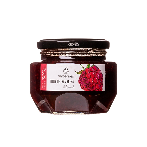 Geleia De Framboesa Artesanal 300g