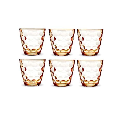 Conj Copo Pop 300ml C/6 Laranja