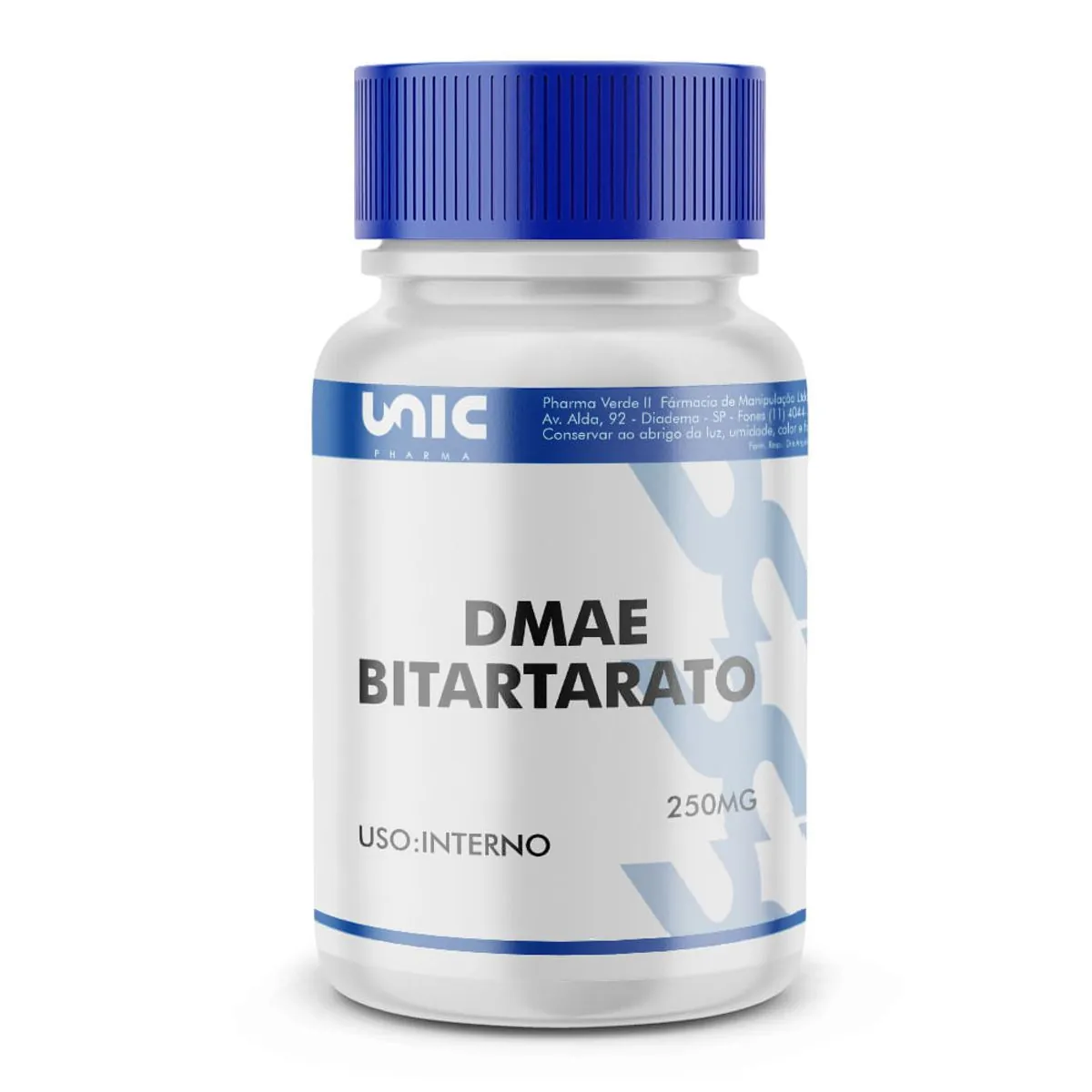 Dmae bitartarato 250mg 90 Cápsulas