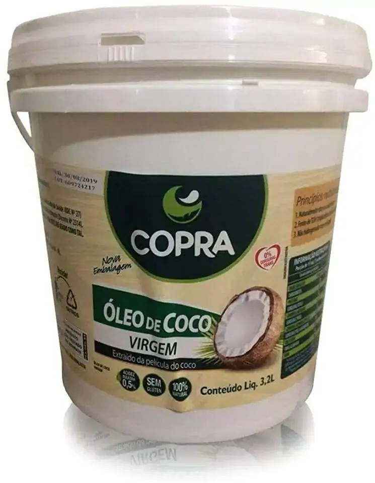 Oleo De Coco Copra 3,2 L Alimentos