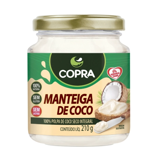 Manteiga De Coco 210g Copra