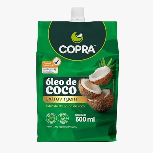 Óleo de Coco Extravirgem 500ml pouch - Copra