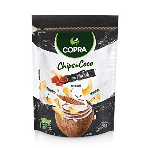 Chips De Coco Copra C/pimenta 60g