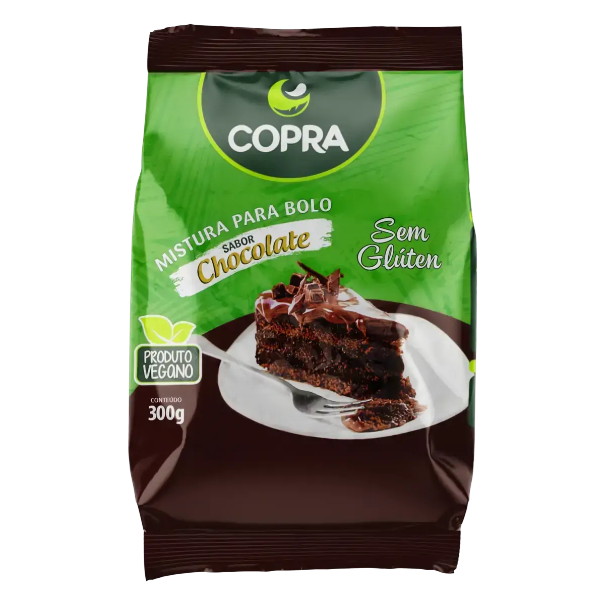 Mistura Para Bolo Chocolate Sem Glúten Copra Pacote 300g