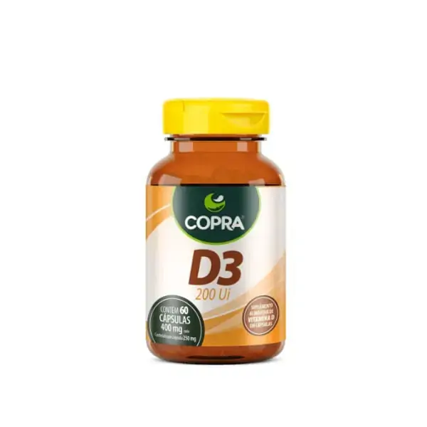Vitamina D3 (60 cápsulas) - Copra