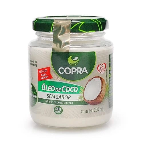 Oleo De Coco Sem Sabor 200ml Copra Organico