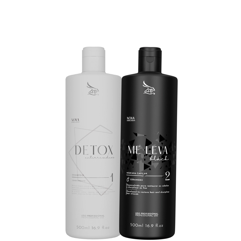 Zap Esc Progressiva Me Leva Black Sh Masc 500ml