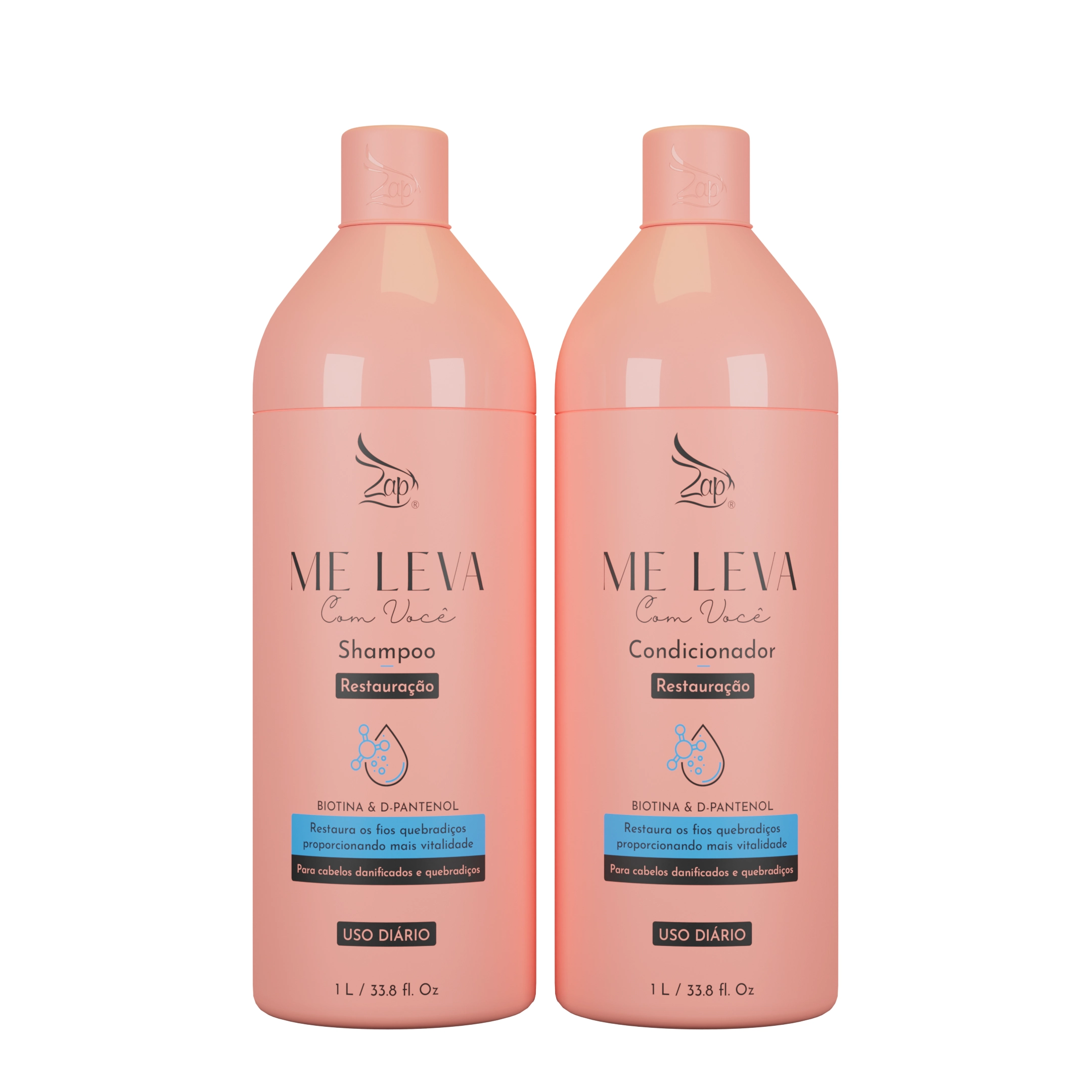 Zap Kit Me Leva Pra Casa Biotina 1000ml Sh Cond