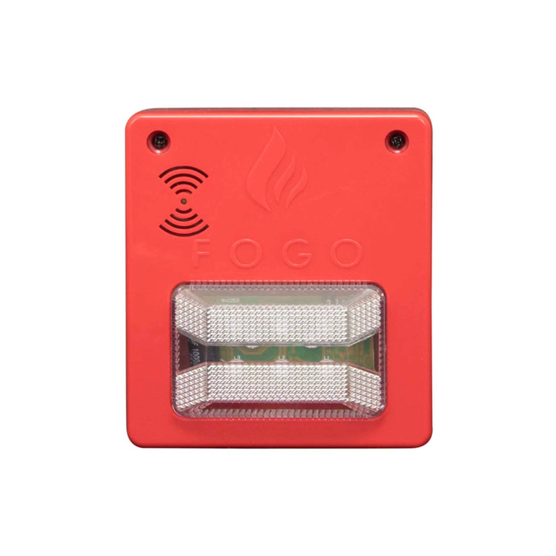 Sinalizador Audiovisual com Sirene 12/24V Segurimax