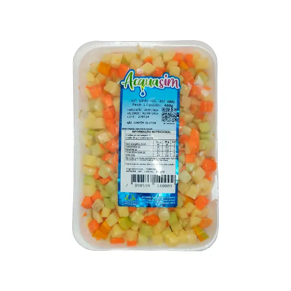 Kit Sopao Higienizado Bdj 400g
