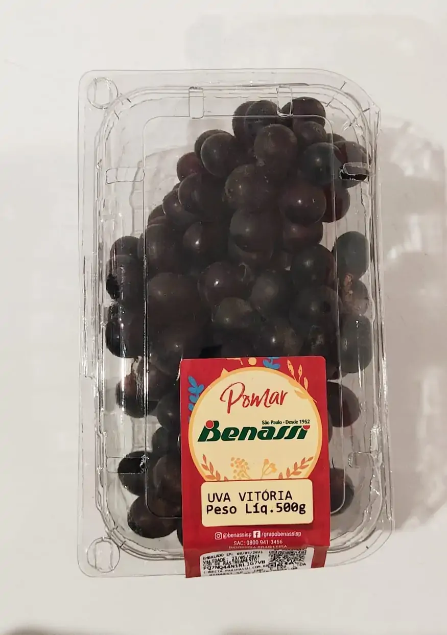 Uva Preta Sem Semente Bdj 500g