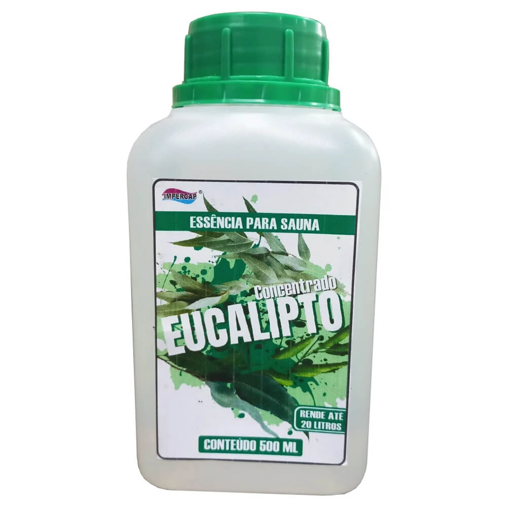 Essências Para Sauna Vapor E Seca - Diversos Aromas - Impercap - Eucalipto