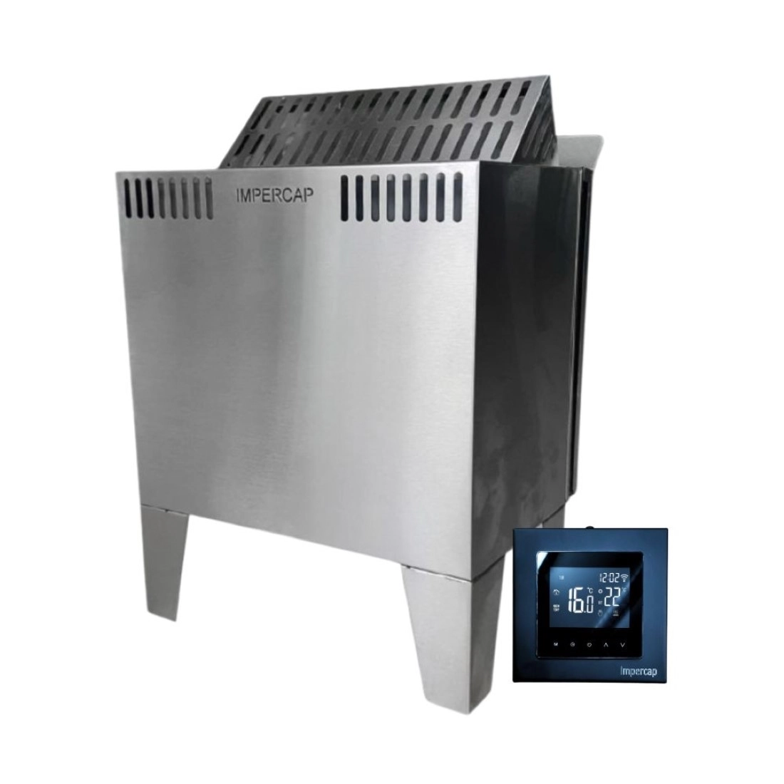 Sauna Seca Smart Comando Wifi 12kw Impercap - Até 30 5m³ - 220v Bifásico (encomenda)