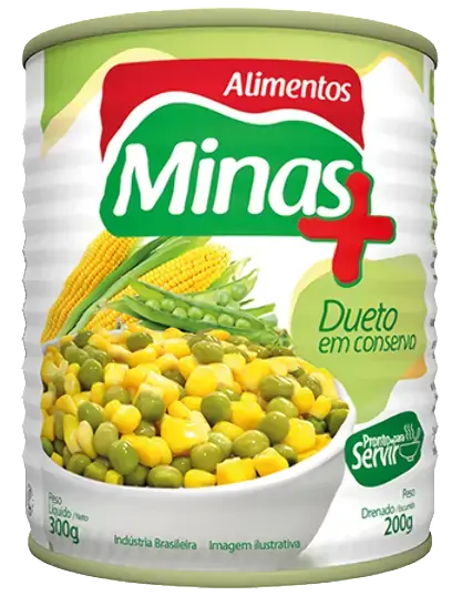 Dueto Minas Mais 200g Lata