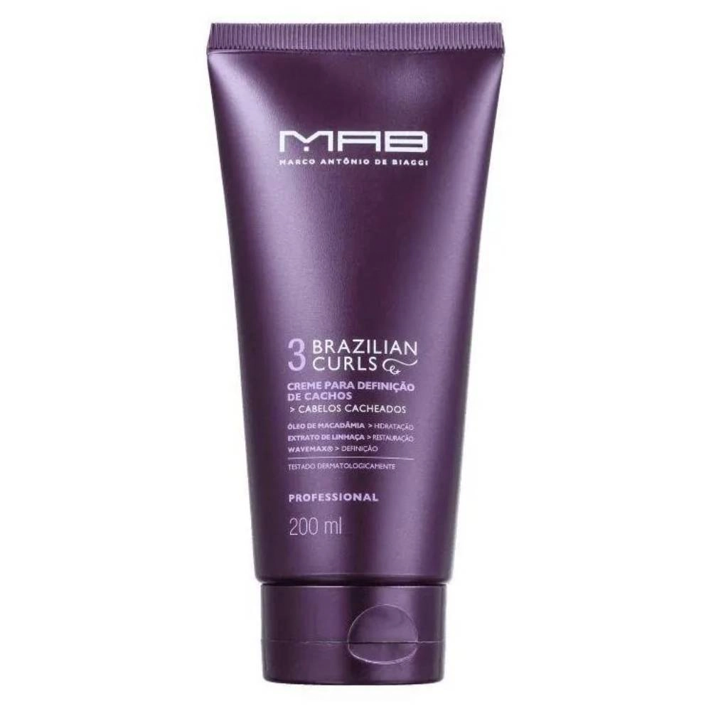 Creme Finalizador Ativador De Cahos Brazilian Curls 200ml