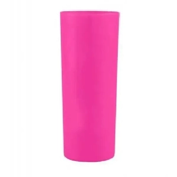 Copo Plastico Plastifesta Long Drink Rosa 320ml