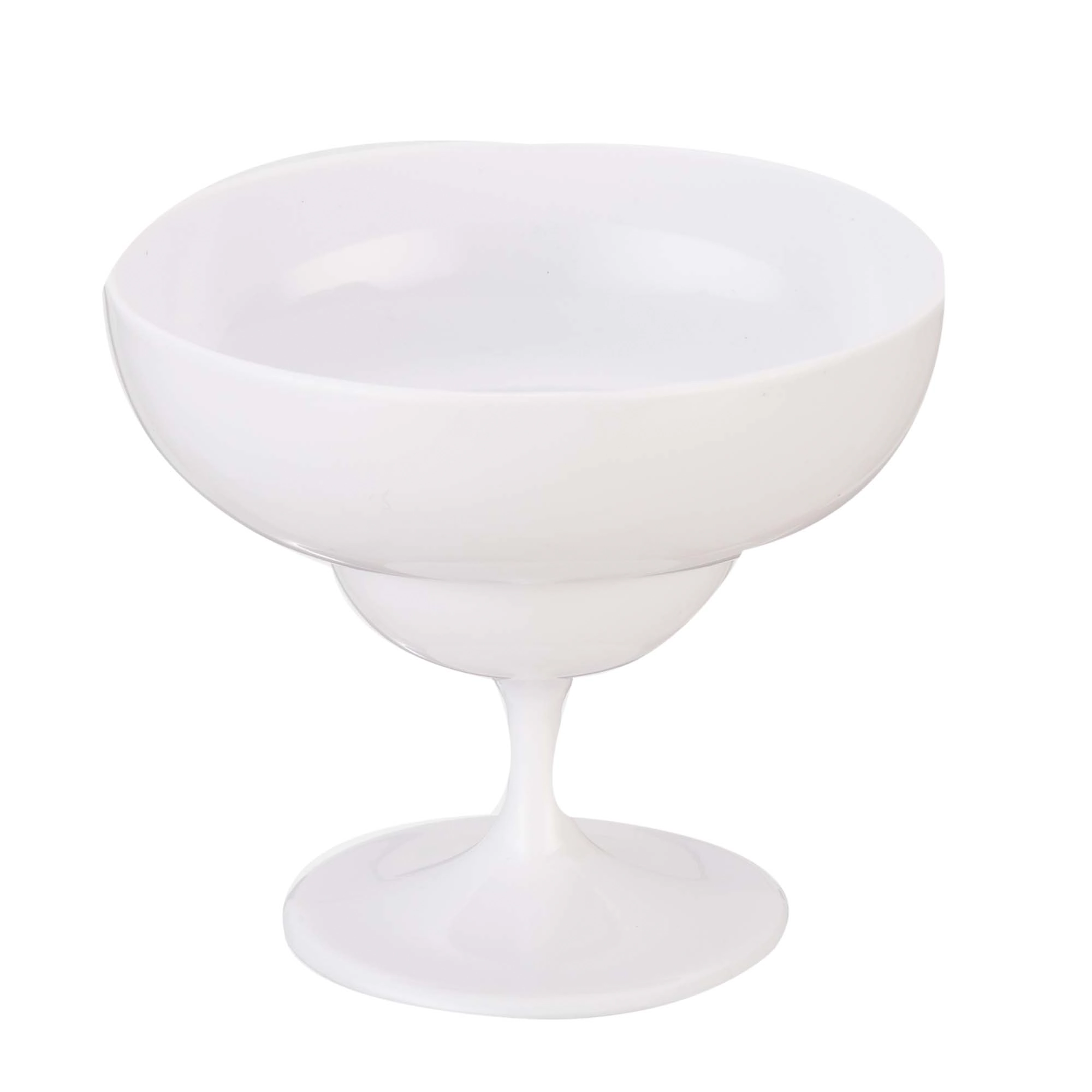 Taca Plastico Plastifesta Charme Branca 450ml