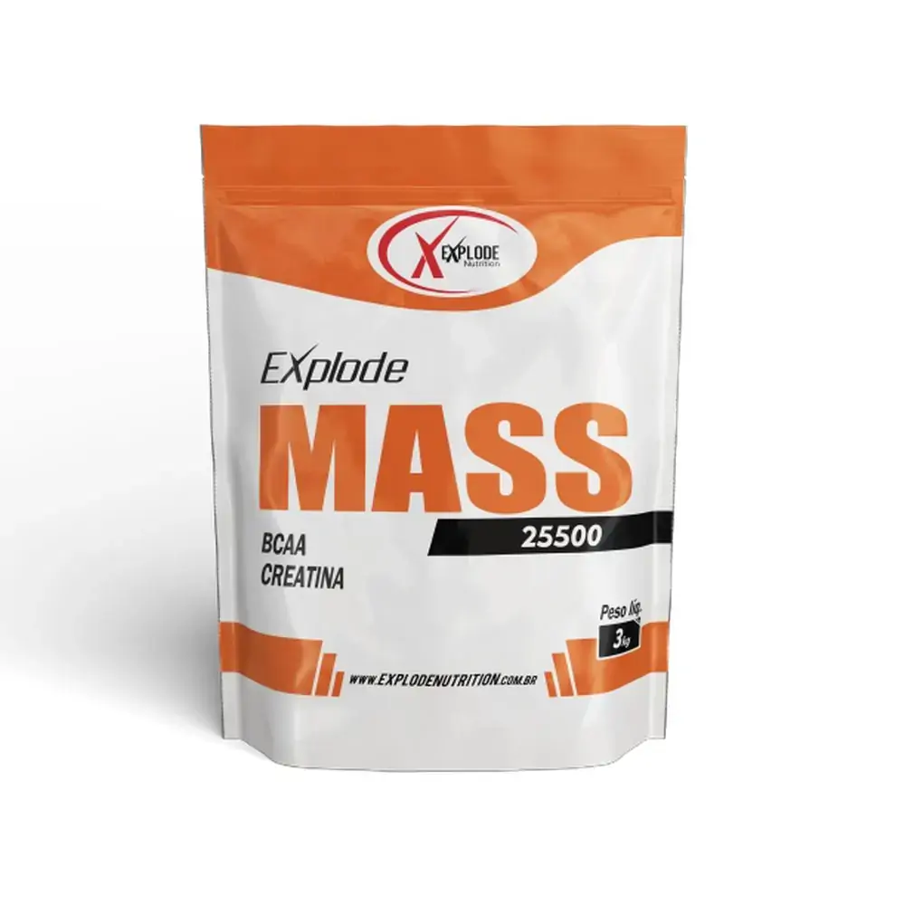 Explode Mass Morango 3kg Explode Nutrition