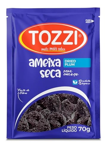 Ameixa Seca Sem Caroço Tozzi 70g