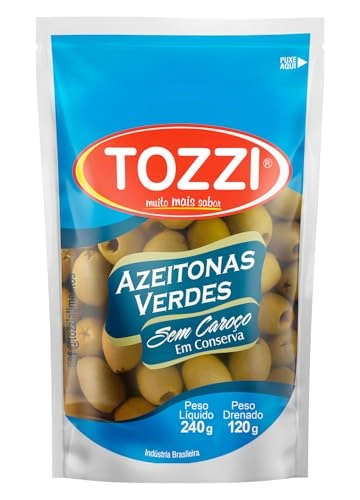 Azeitonas Verdes Sem Caroo Em Conservas Sach 120 G