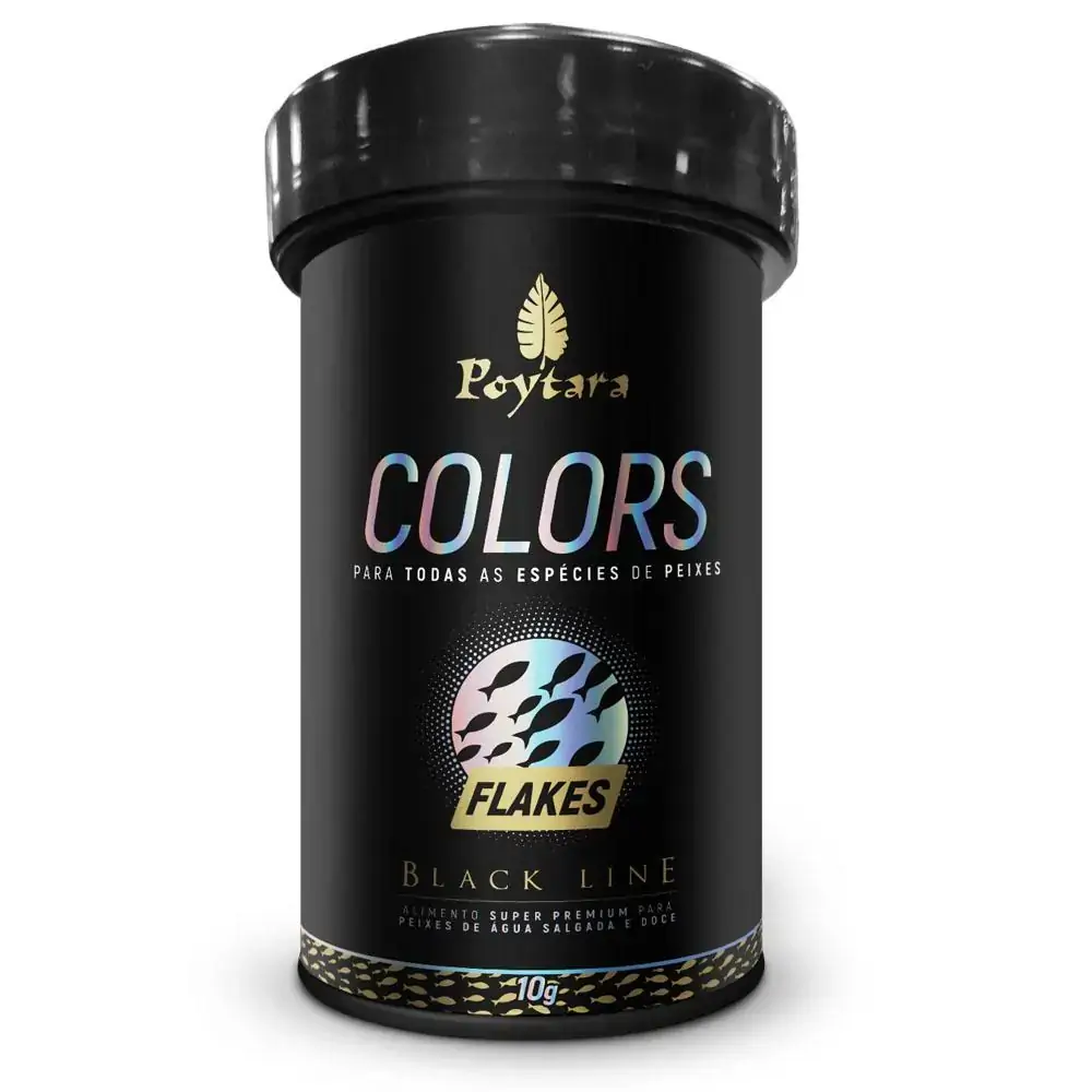 Poytara Colors Black Line Flakes 30g