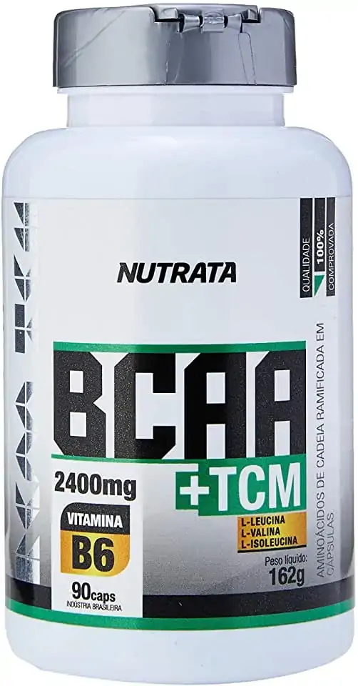 Bcaa Tcm 90 Caps Nutrata