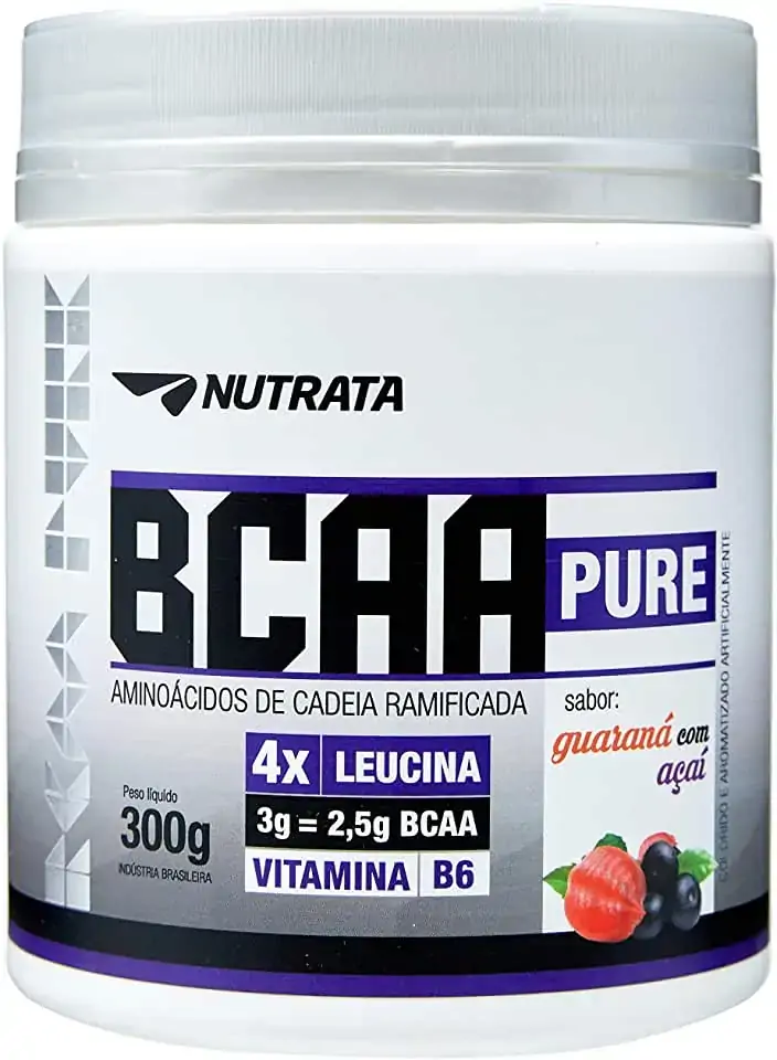 Bcaa Pure Sabor Guarana E Acai 300g Nutrata
