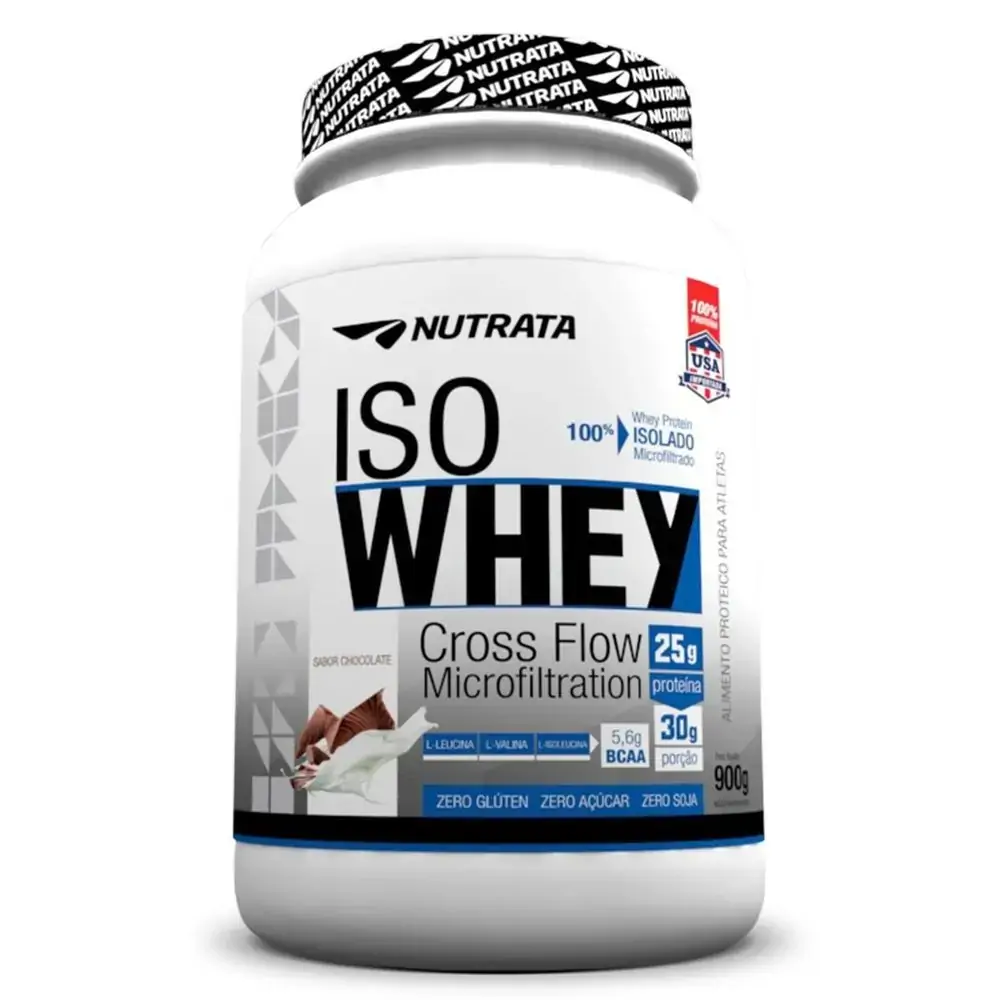 Iso Whey Zero Double Chocolate 900g Nutrata