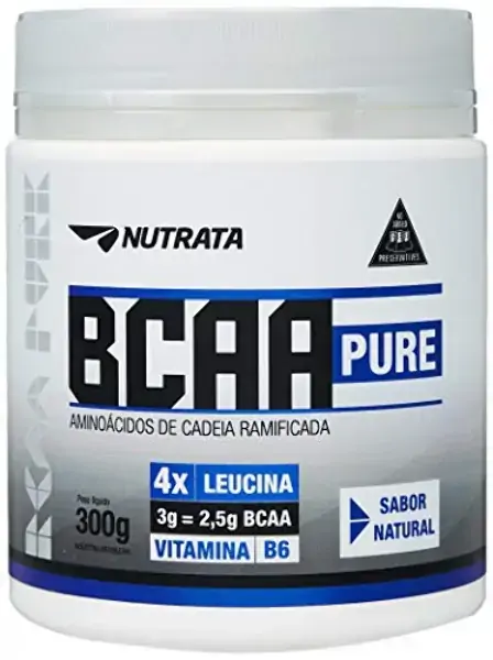 Bcaa Pure Sabor Natural 300gr Nutrata