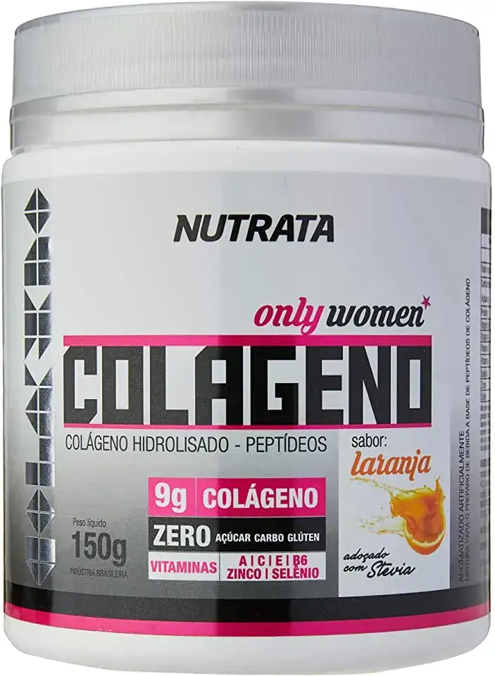 Colageno Clean Pept Sabor Laranja 150g Nutrata