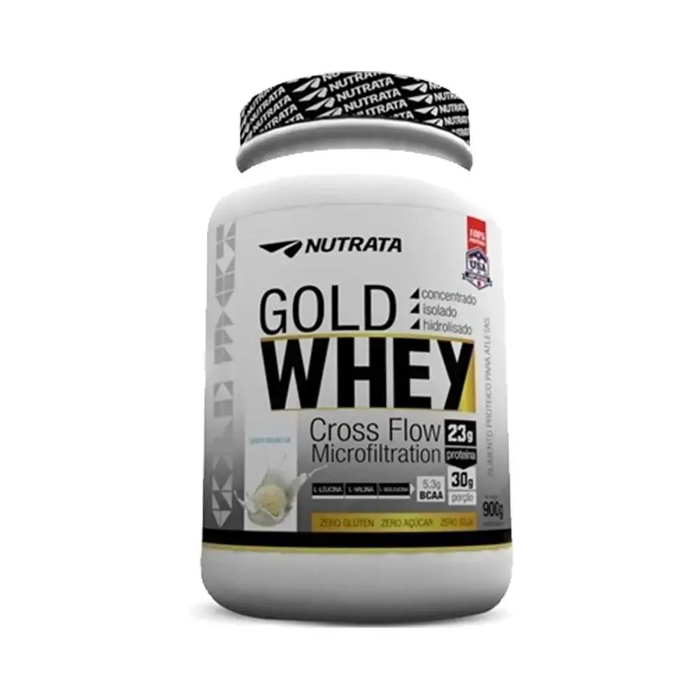 Gold Whey Sabor Baunilha 900g Nutrata