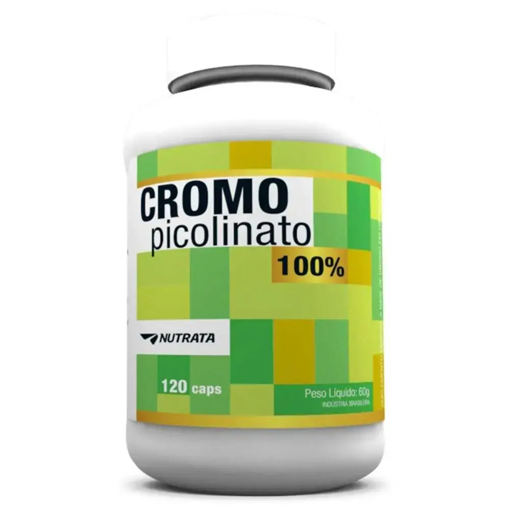 Picolinato De Cromo 120 Cps Nutrata