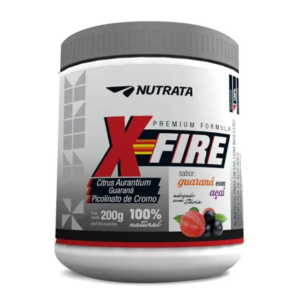 X Fire Sabor Guarana Com Acai 200g Nutrata