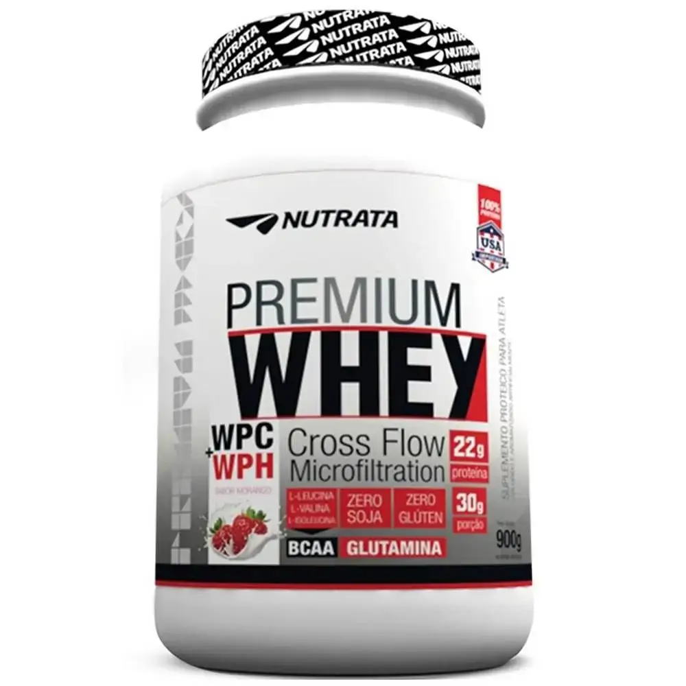 Premium Whey Chocolate Com Cereja 900g Nutrata