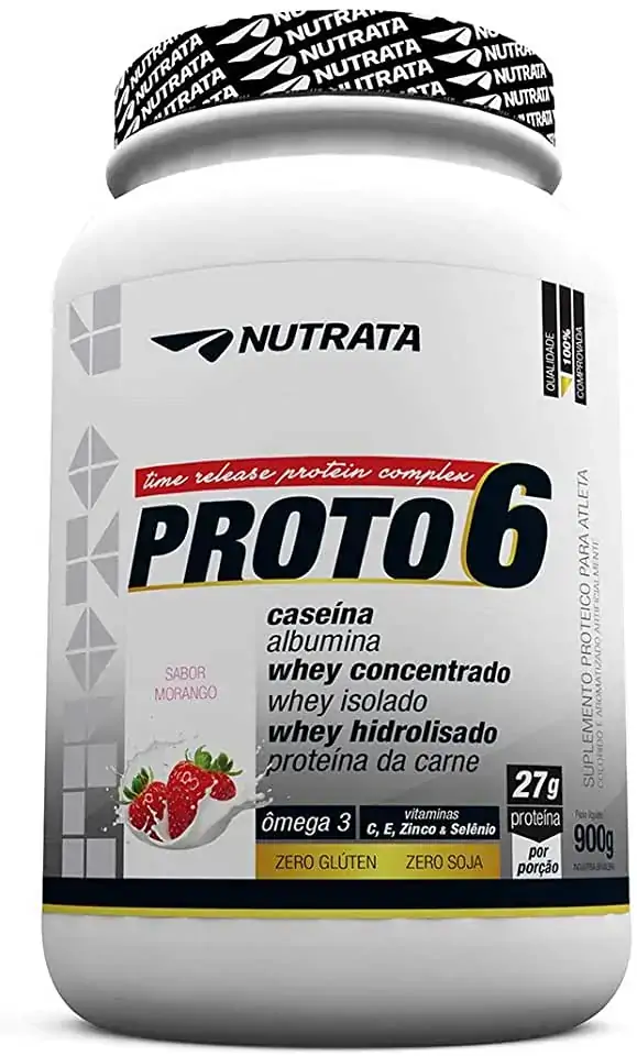 Proto 6 Sabor Morango 900g
