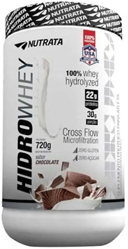 Hidro Whey 720g Nutrata Chocolate .
