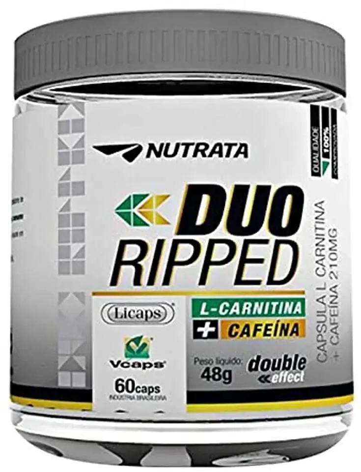 Duo Ripped 60 Caps 1000mg Nutrata