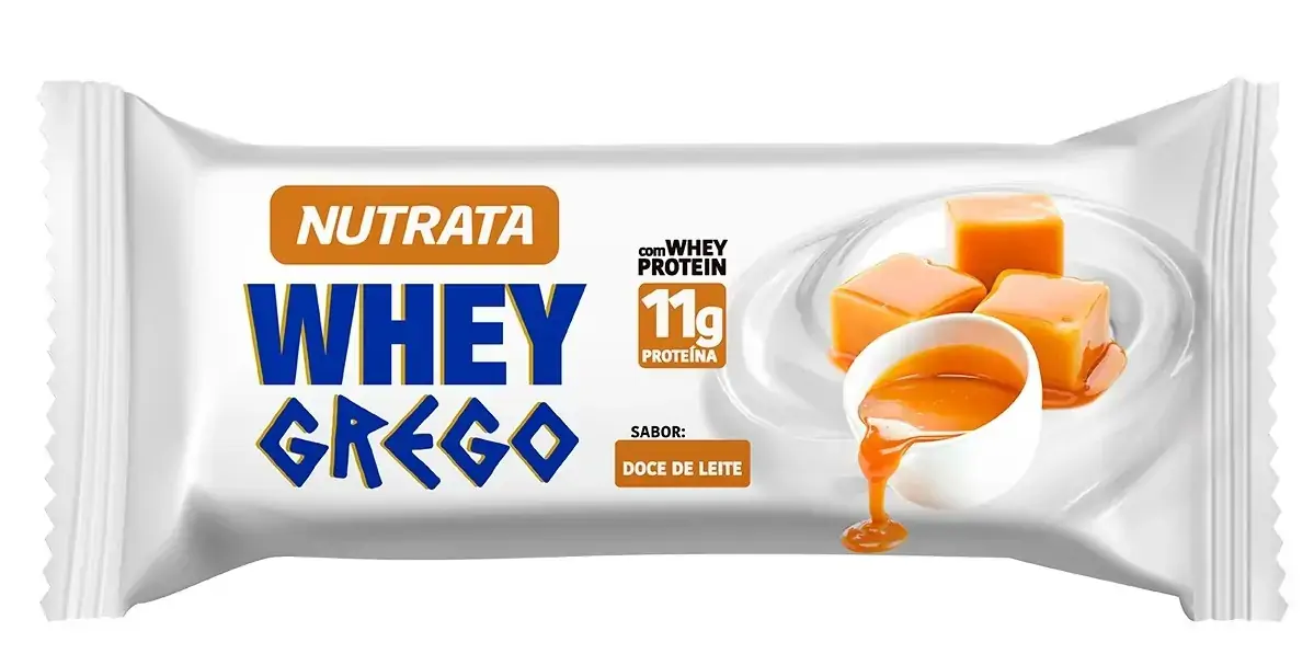 Whey Grego Bar Nutrata Doce De Leite 40g