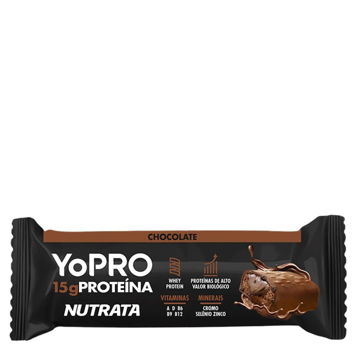 Barra De Proteína YoPRO Chocolate Nutrata 55g