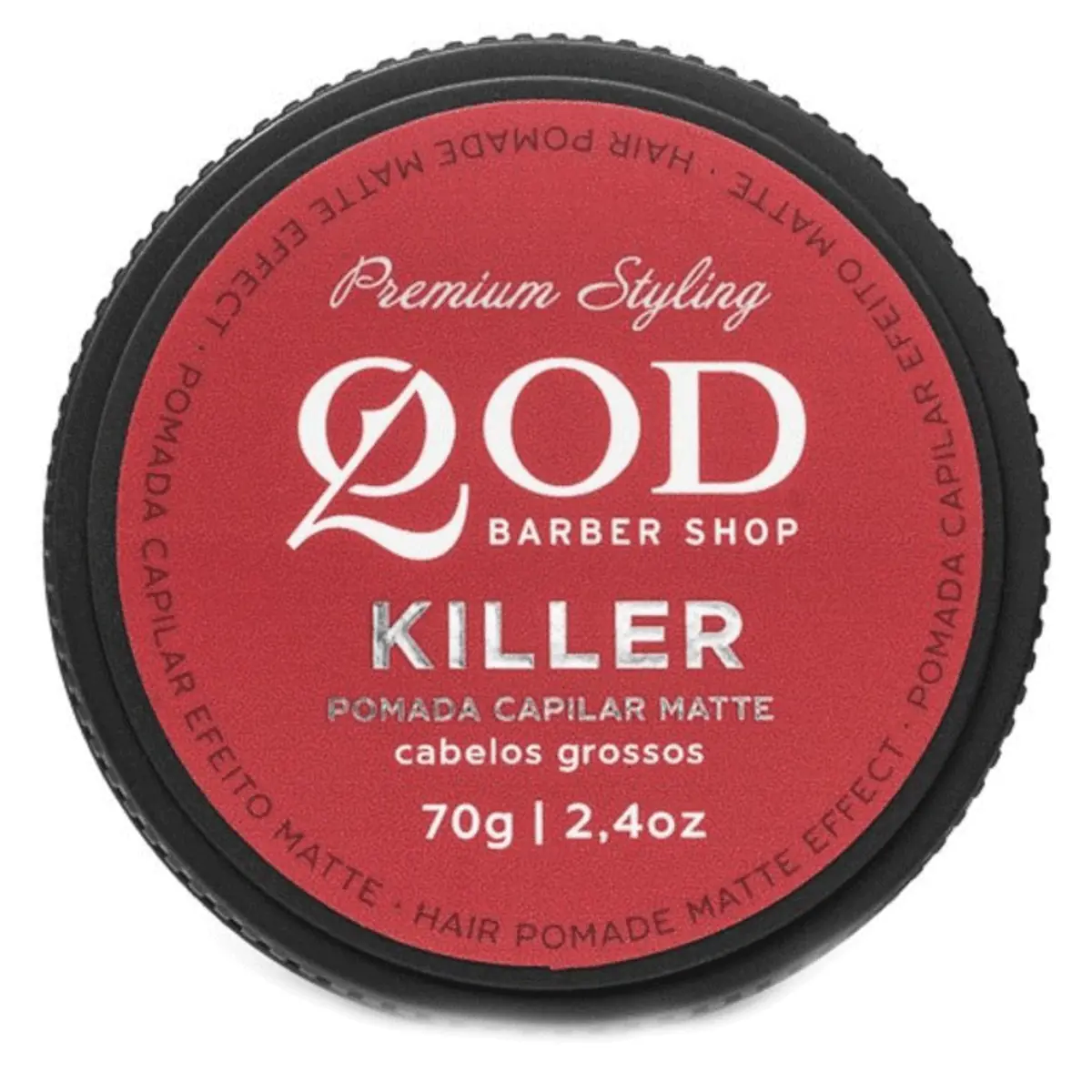 Pomada Capilar Matte QOD Barber Shop Killer 70g