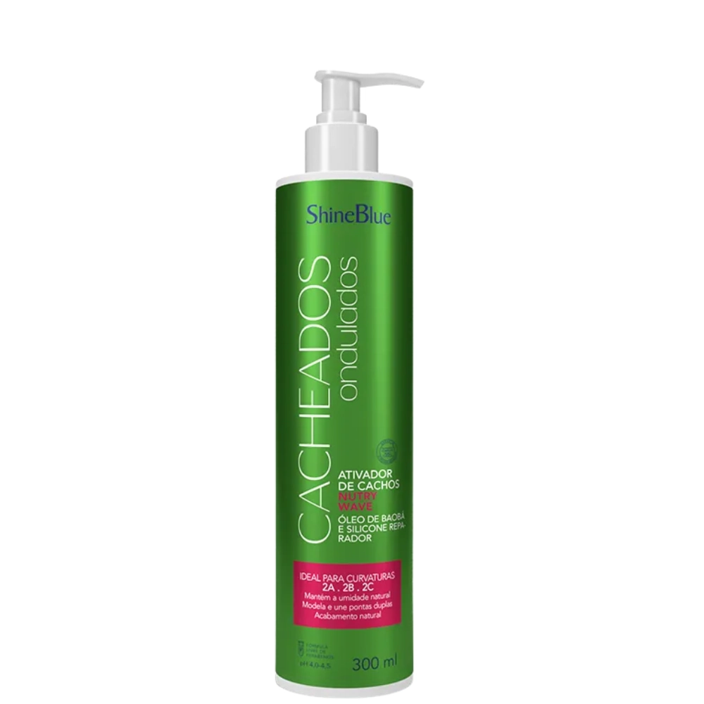 Ativador De Cachos Shine Blue 200gr