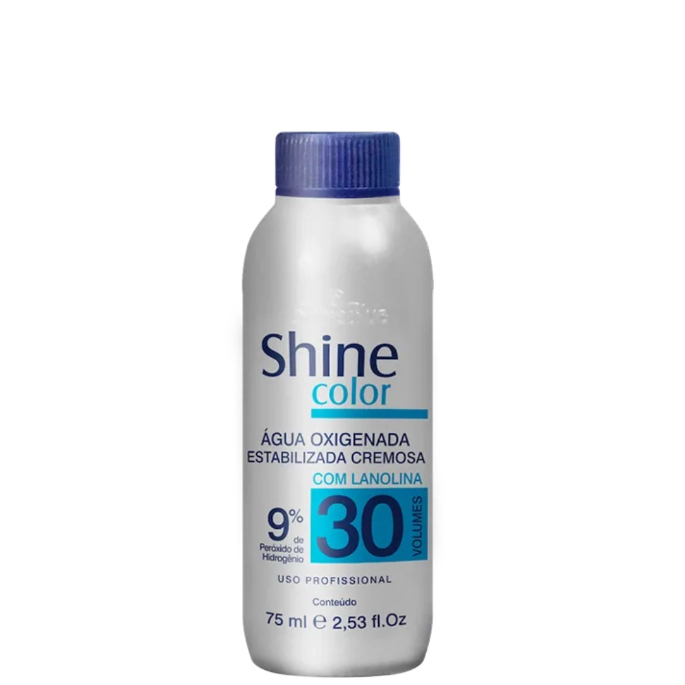 Agua Oxi Shine Blue 75ml 30vol