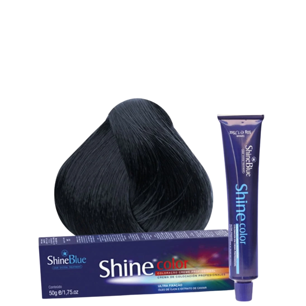 Tint Shine Blue 2.0 Preto Az 50g