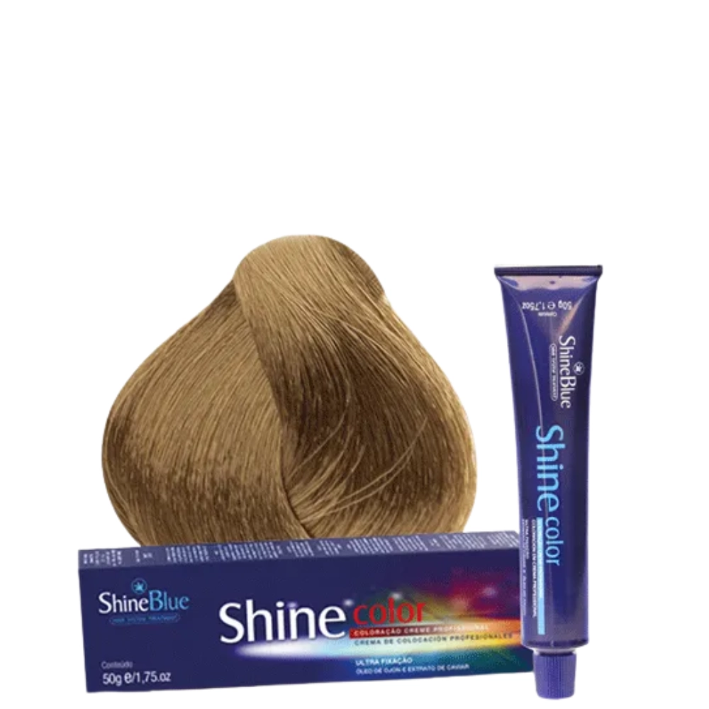 Tint P/cab Shine Blue 9.0 Louro Mt Claro