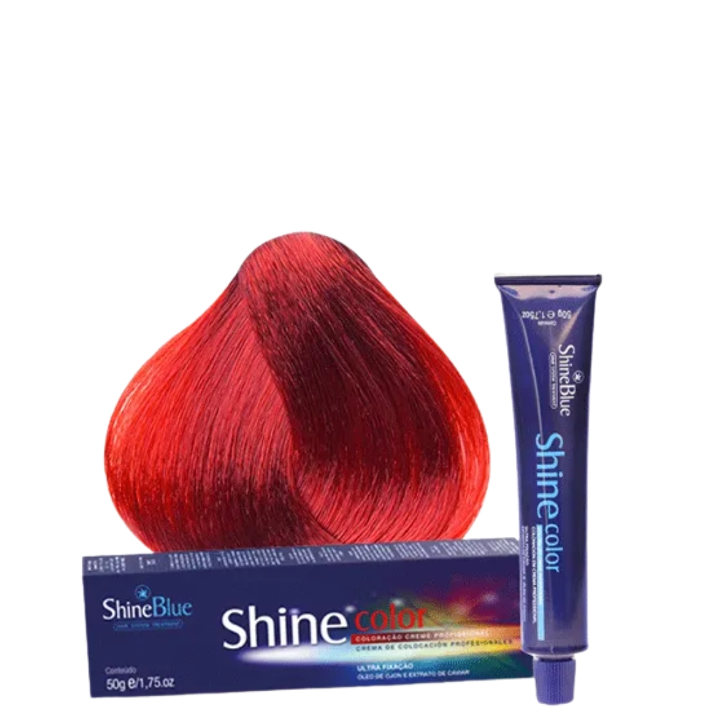 Intens Cor Shine Blue 0.6 Vermelho 50 G